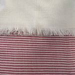 Viscose  fine stripe scarf