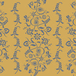 Paisley Floral Garland Stencil