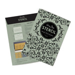 Paisley Floral Garland Stencil