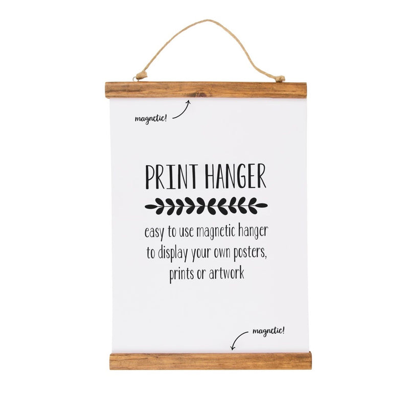 Wooden Poster Hangers