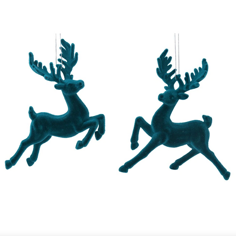 Flock Teal Reindeer