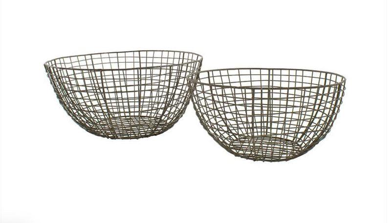 Wire metal basket
