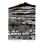 Lino Prints of Abergavenny and surrounding areas