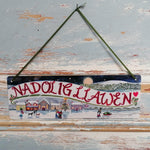 Metal Nadolig Christmas Sign