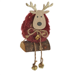 Reindeer on A Log
