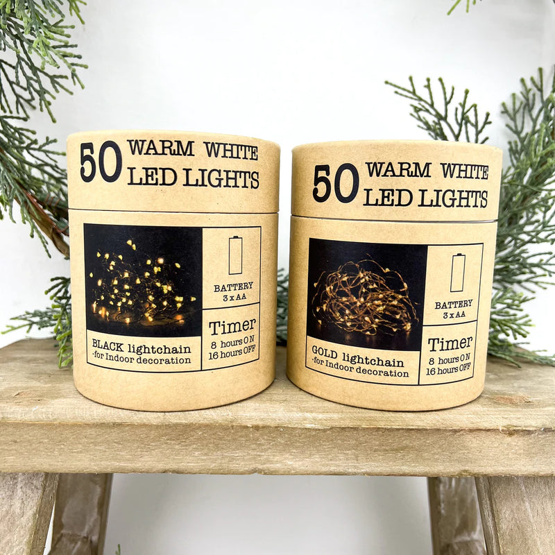 50 warm white led lights