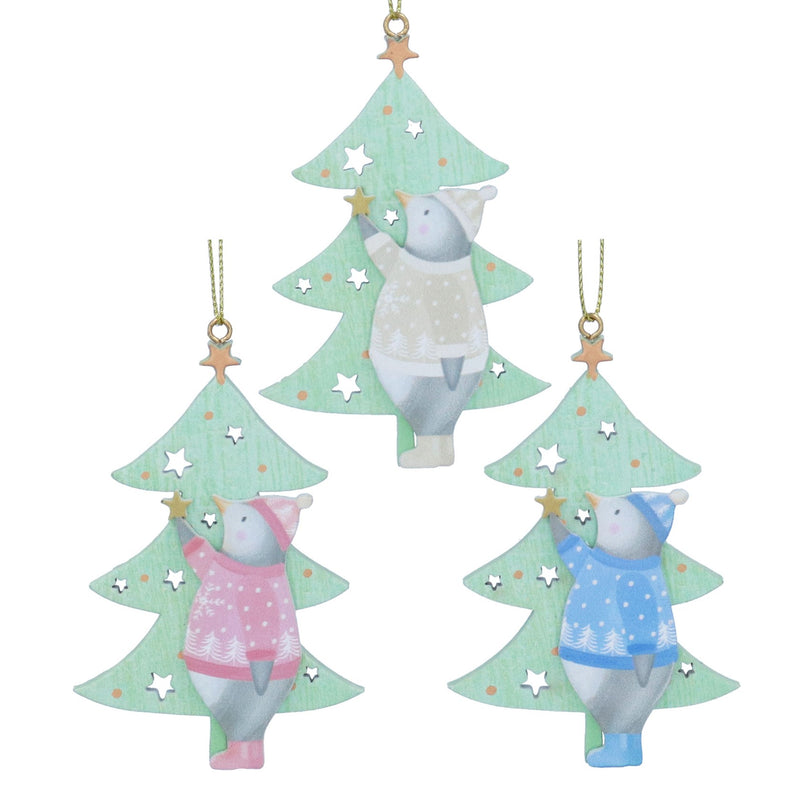 Baby's First Wooden Tree Decoration