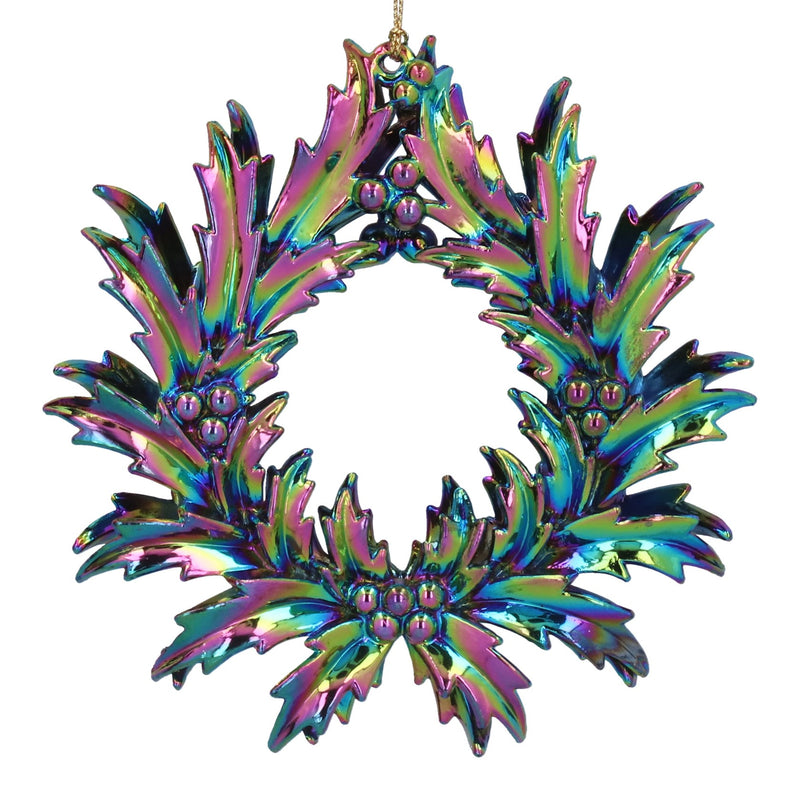 Peacock Wreath Hanging Decoration