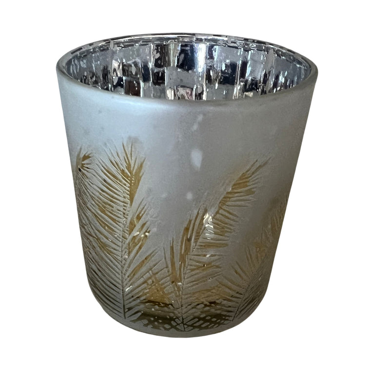 silver with gold detailing Nite Lite Pot