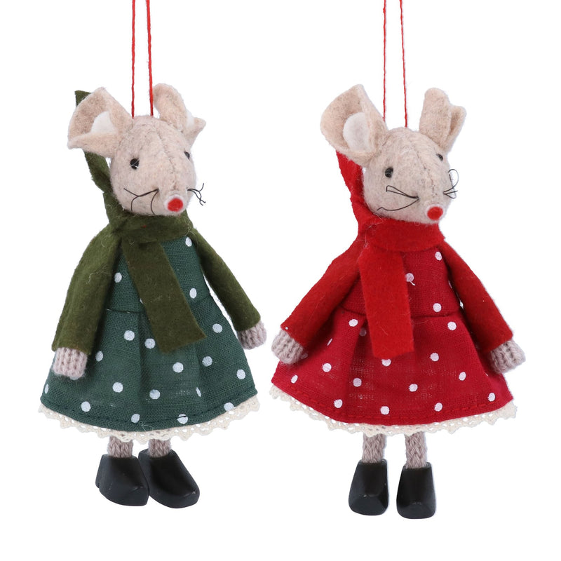 Fabric Mouse Decoration
