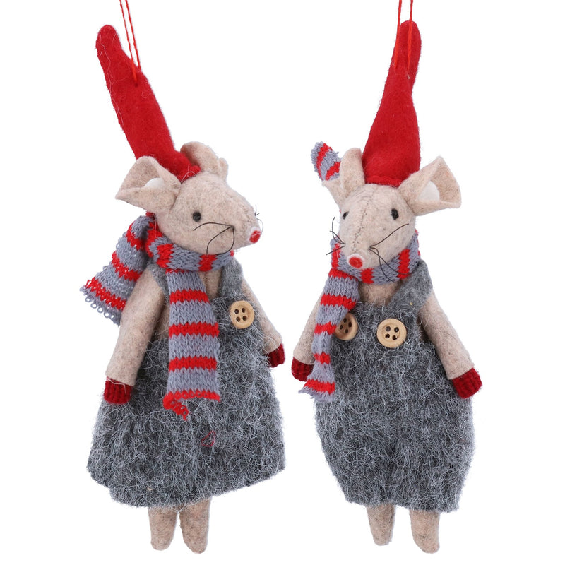 Fabric Hanging Mouse Decoration