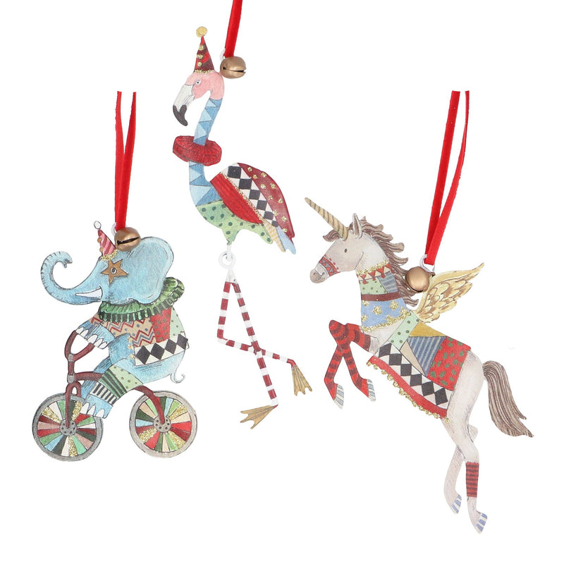 Tin Circus Hanging Decoration