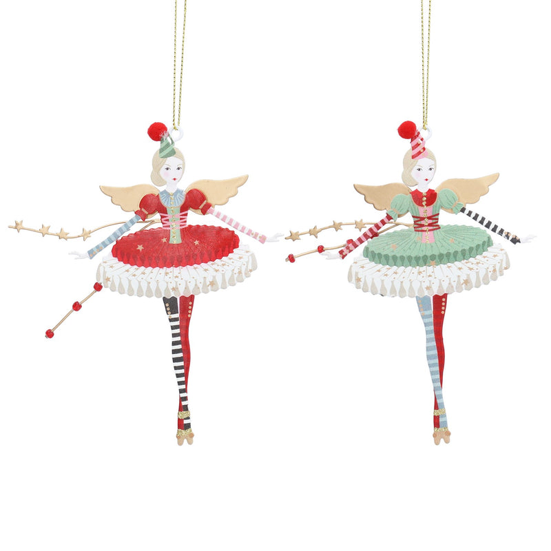 Circus Fairy Tin Decoration