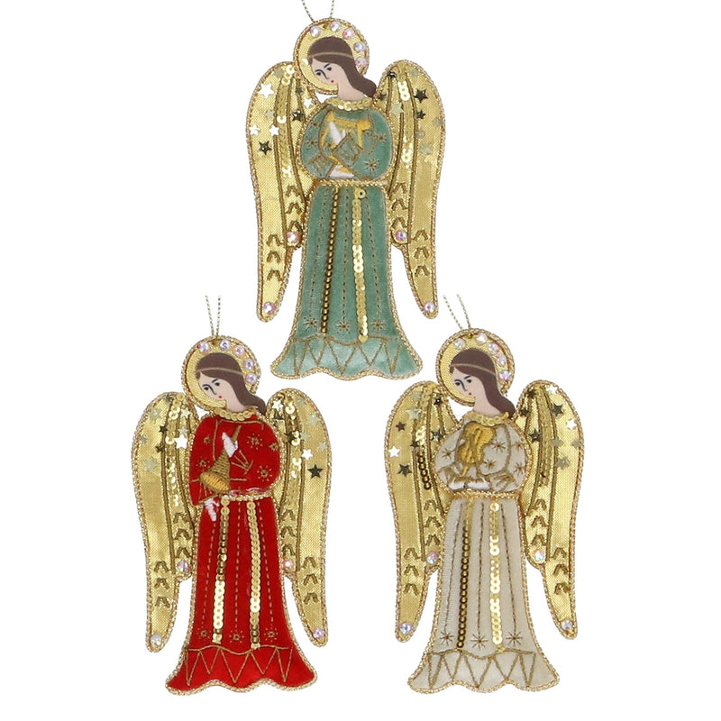 Velvet Angel Decoration