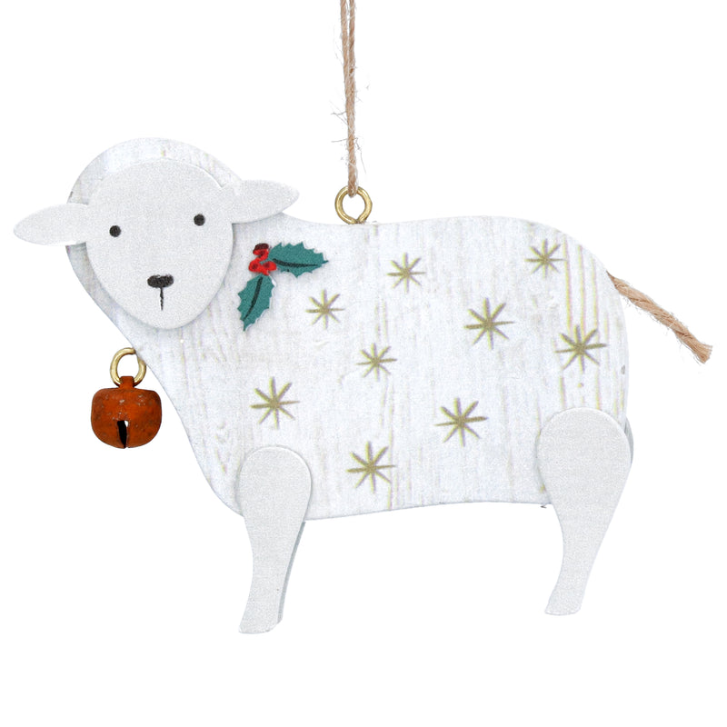 Wooden Sheep Decoration