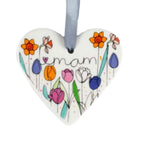 Welsh Ceramic Hanging Hearts