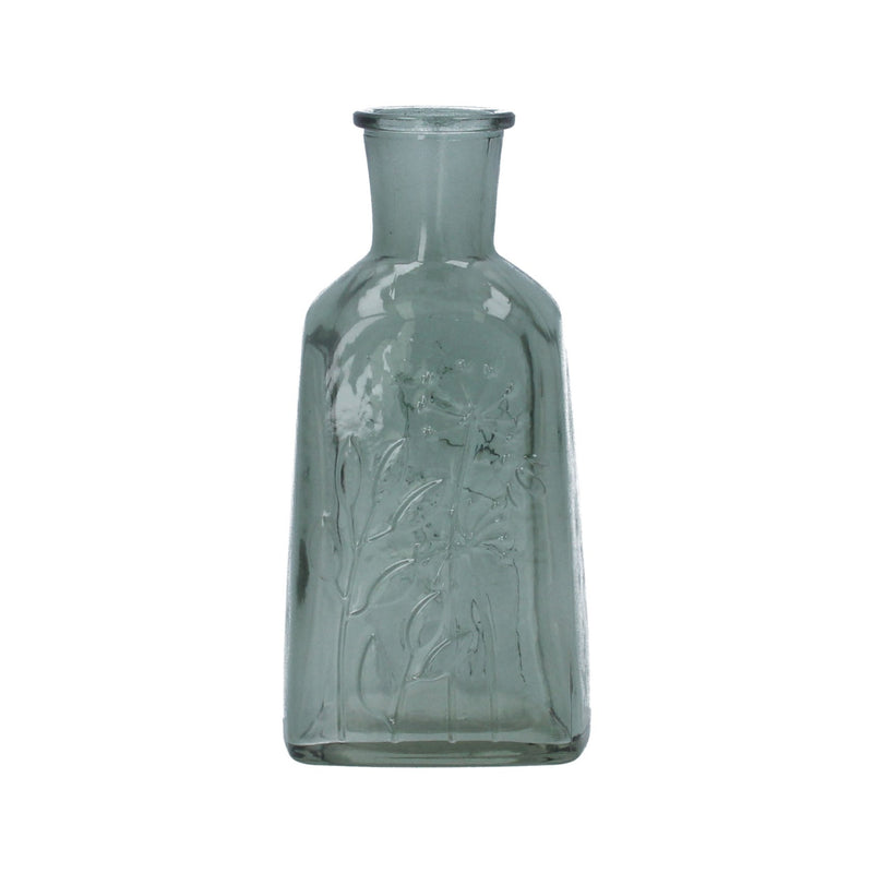 Green Glass Meadow Bottle Vase