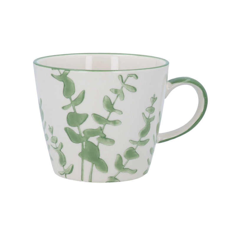 Stoneware Mug - Green Eucalyptus