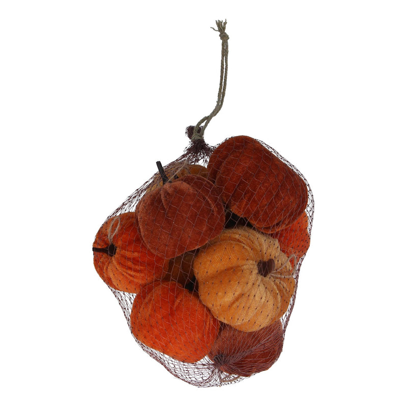 Autumn Mini Pumpkin Mix Velvet Decorations