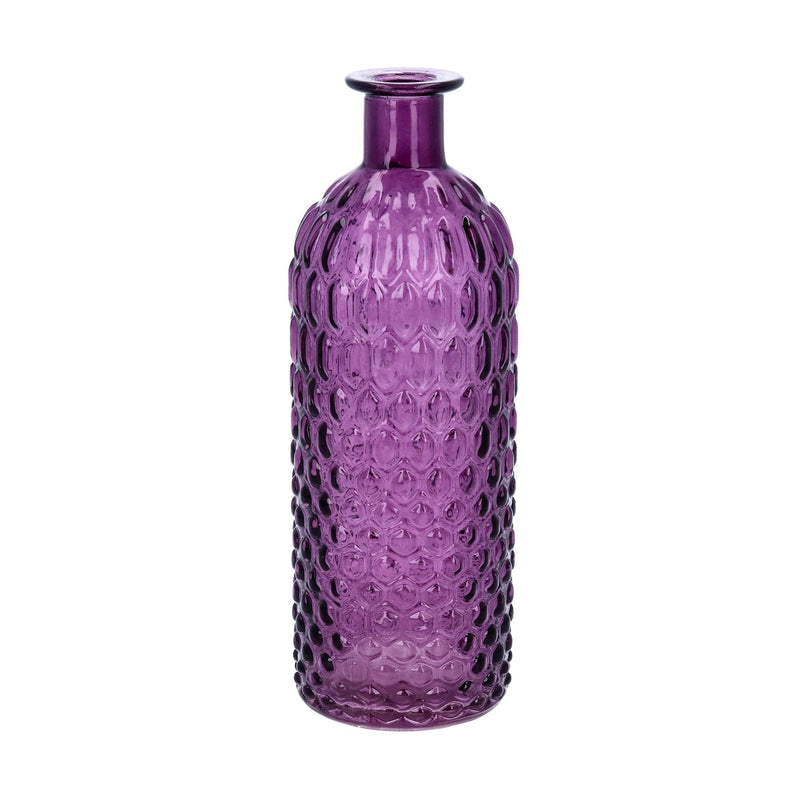 Purple Honeycomb Vase