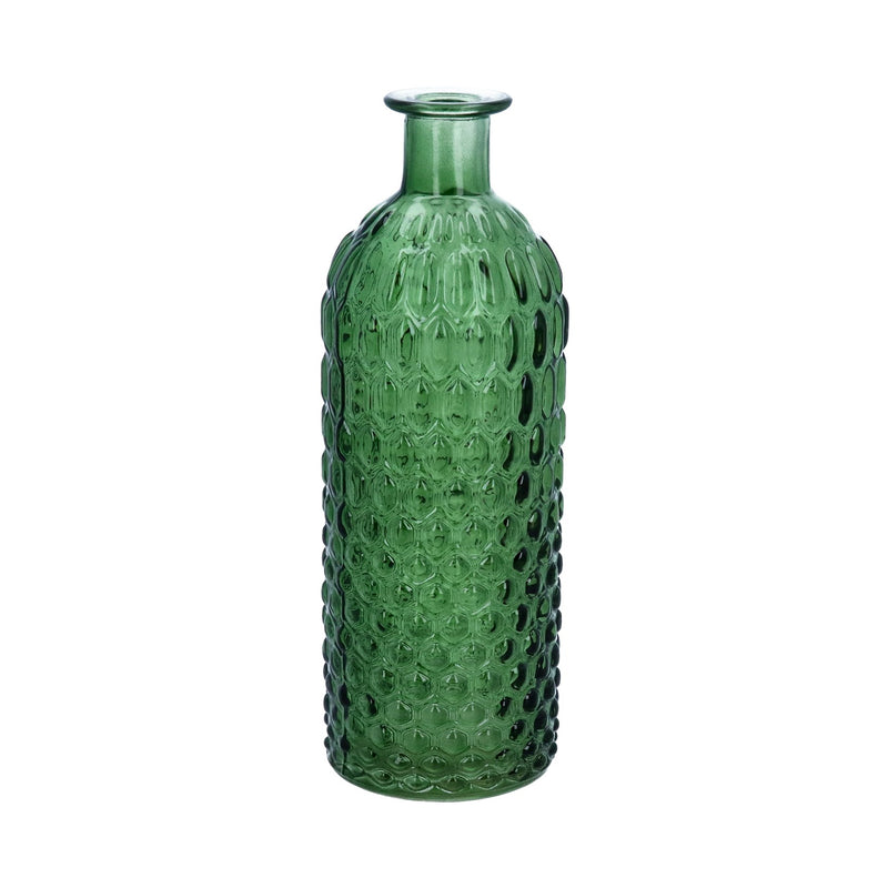 Green Honeycomb Vase