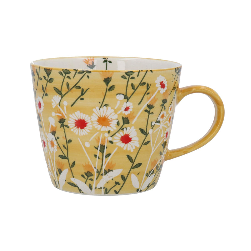 Stoneware Mug - Yellow Wild Daisy
