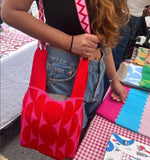 Pink Rhythm – Knitted Bag