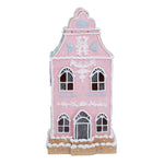 Pink and Blue Iced LED Gingerbread House