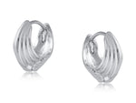 Big Metal London Earrings