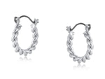 Big Metal London Earrings