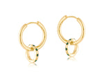 Big Metal London Earrings