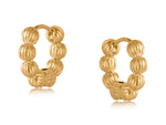 Big Metal London Earrings