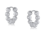 Big Metal London Earrings