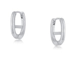 Big Metal London Earrings