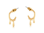 Big Metal London Earrings