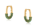 Big Metal London Earrings