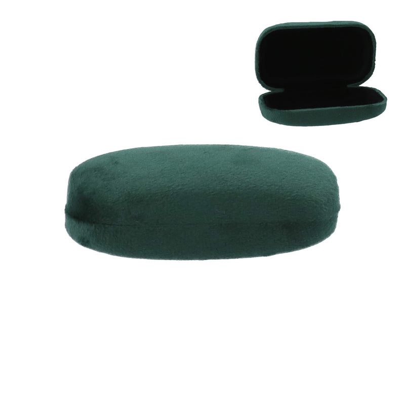 Green Mini Velvet Jewellery Hardcase