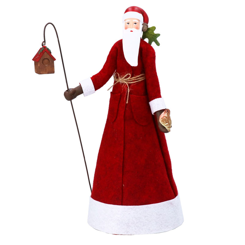 Santa tree top ornament