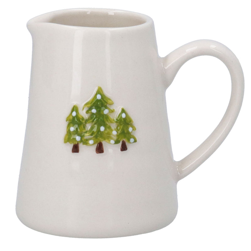 Stoneware Trees Mini Jug
