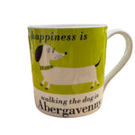 Happiness is Being in Abergavenny Mug