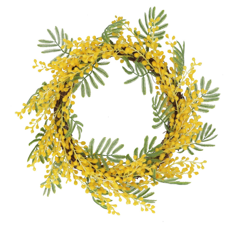 Mimosa Wreath