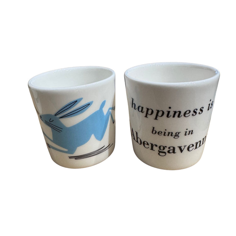 Happiness is Being in Abergavenny Egg Cup