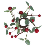 Eucalyptus Red Berry Candle Ring