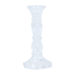 Clear Glass Candlestick