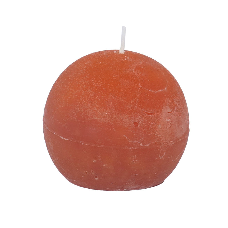 Orange Ball Candle