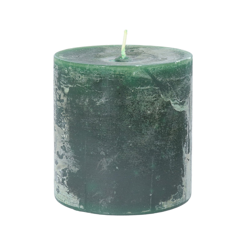 Pillar Candle - Emerald Green