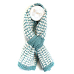 Heart Knit Pull Through Scarf