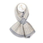 Heart Knit Pull Through Scarf