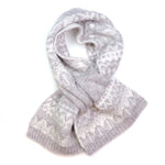 Fairisle Soft Wool Pull Through Scarf and Hat