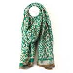 Reversible LeopardPrint Scarf